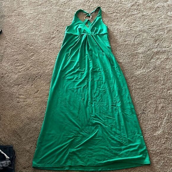 AGB Dresses & Skirts - AGB green cotton maxi dress S
